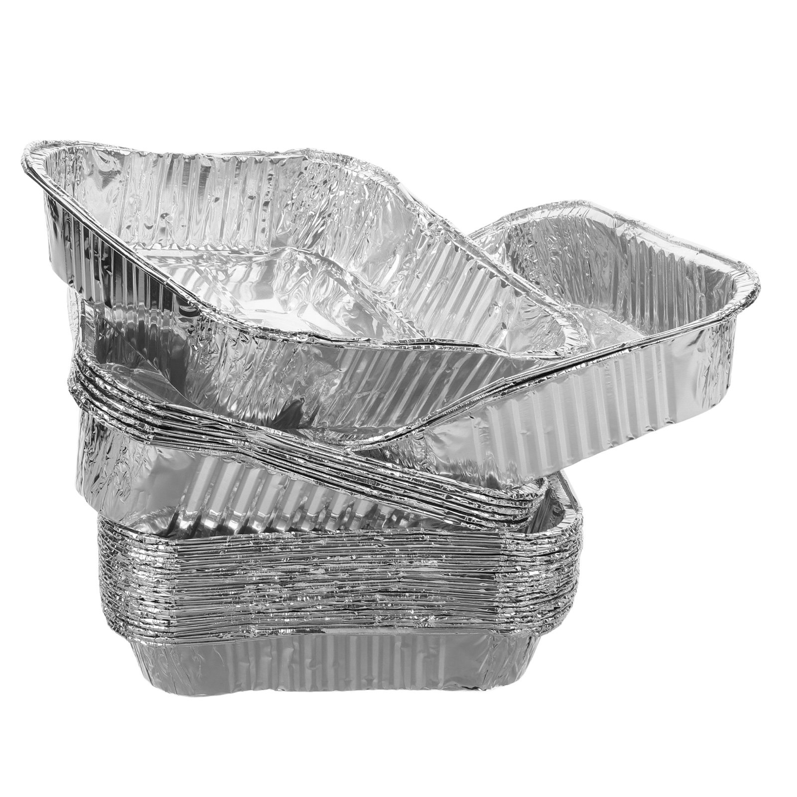 Meal Prep Usa - 30 stuks premium aluminiumfolie braadpannen, diepe