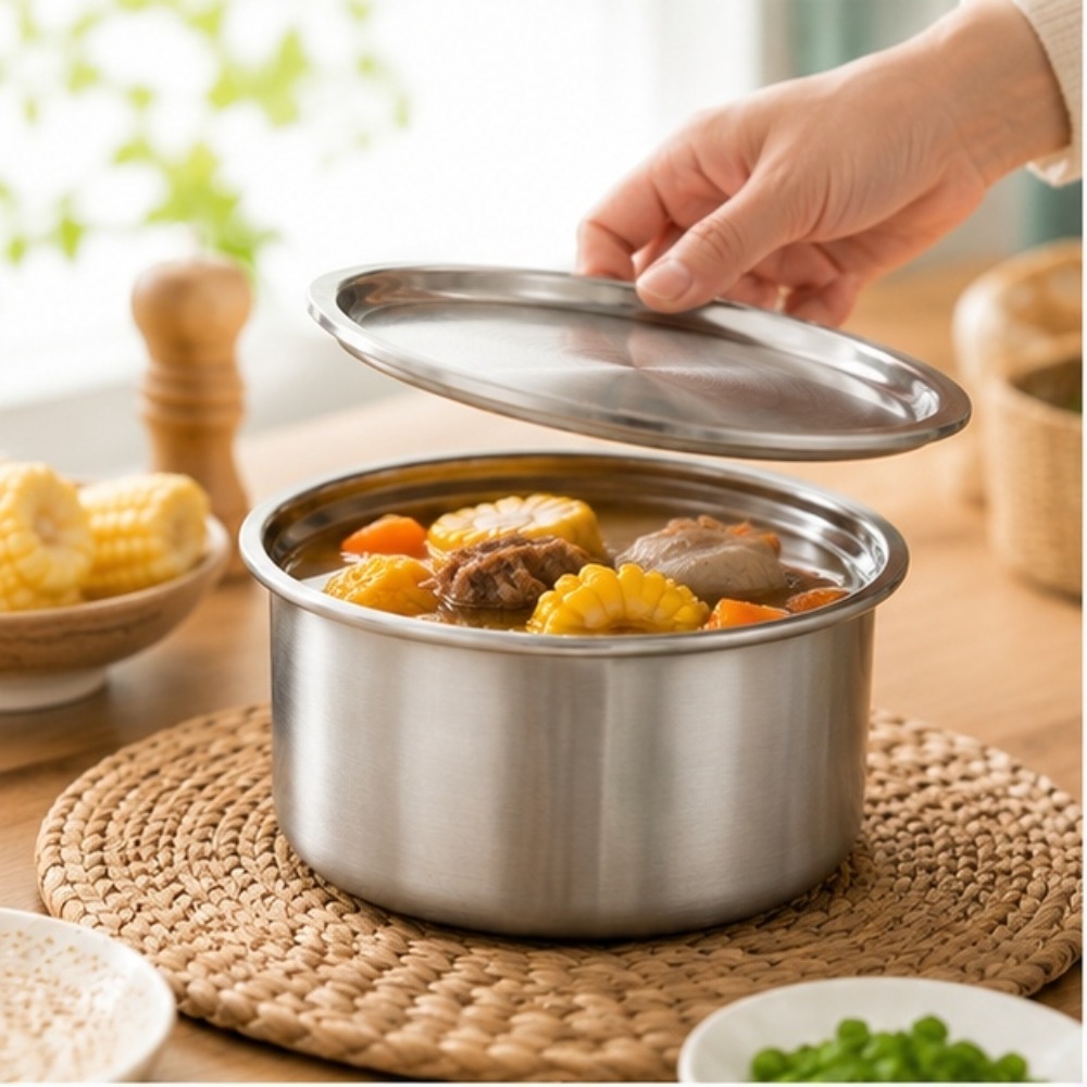Meal Prep Usa - 304 roestvrijstalen ramekin met deksel, geschikt