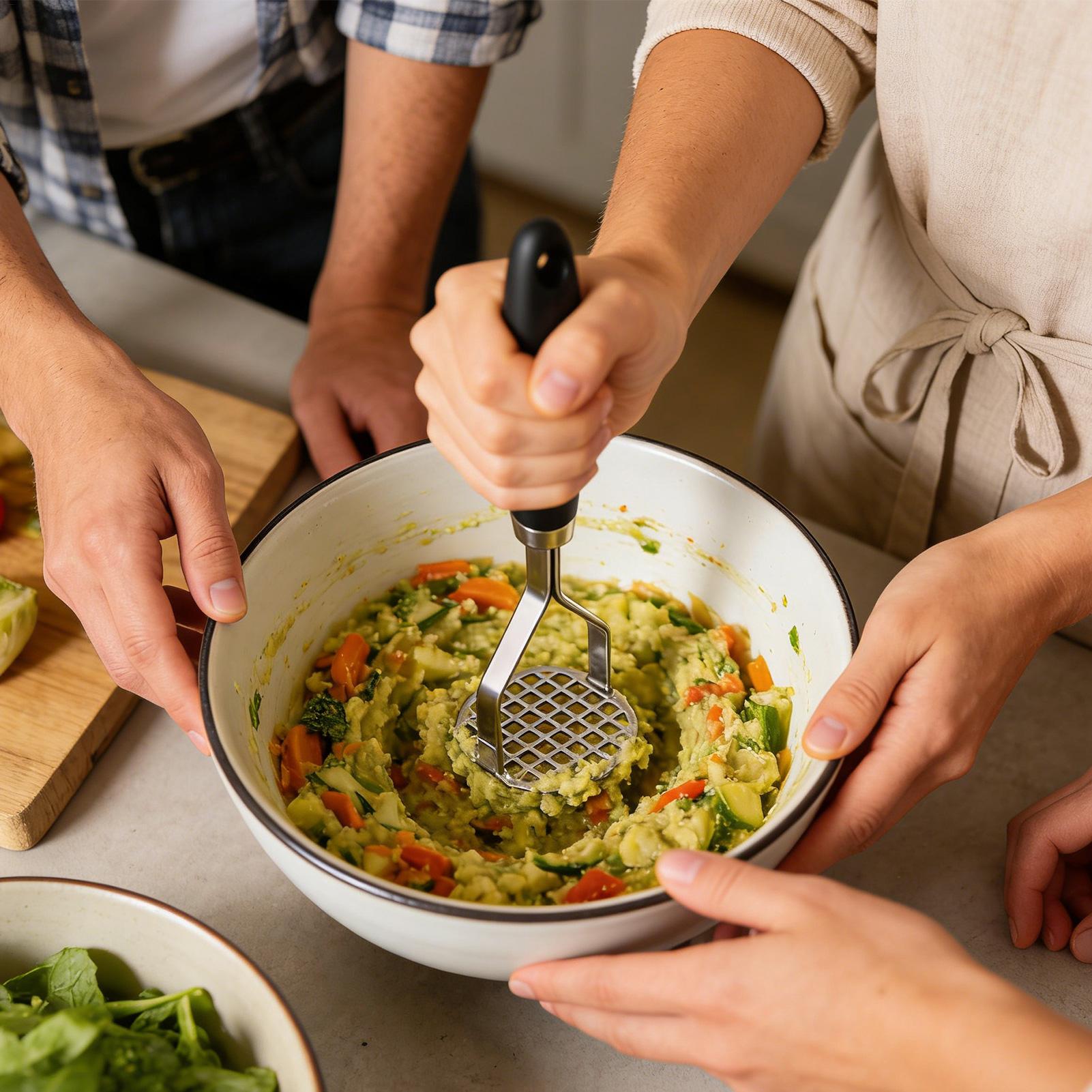 Aardappelstamper, handmatige g - Meal Prep Potatoes recensie en prijs