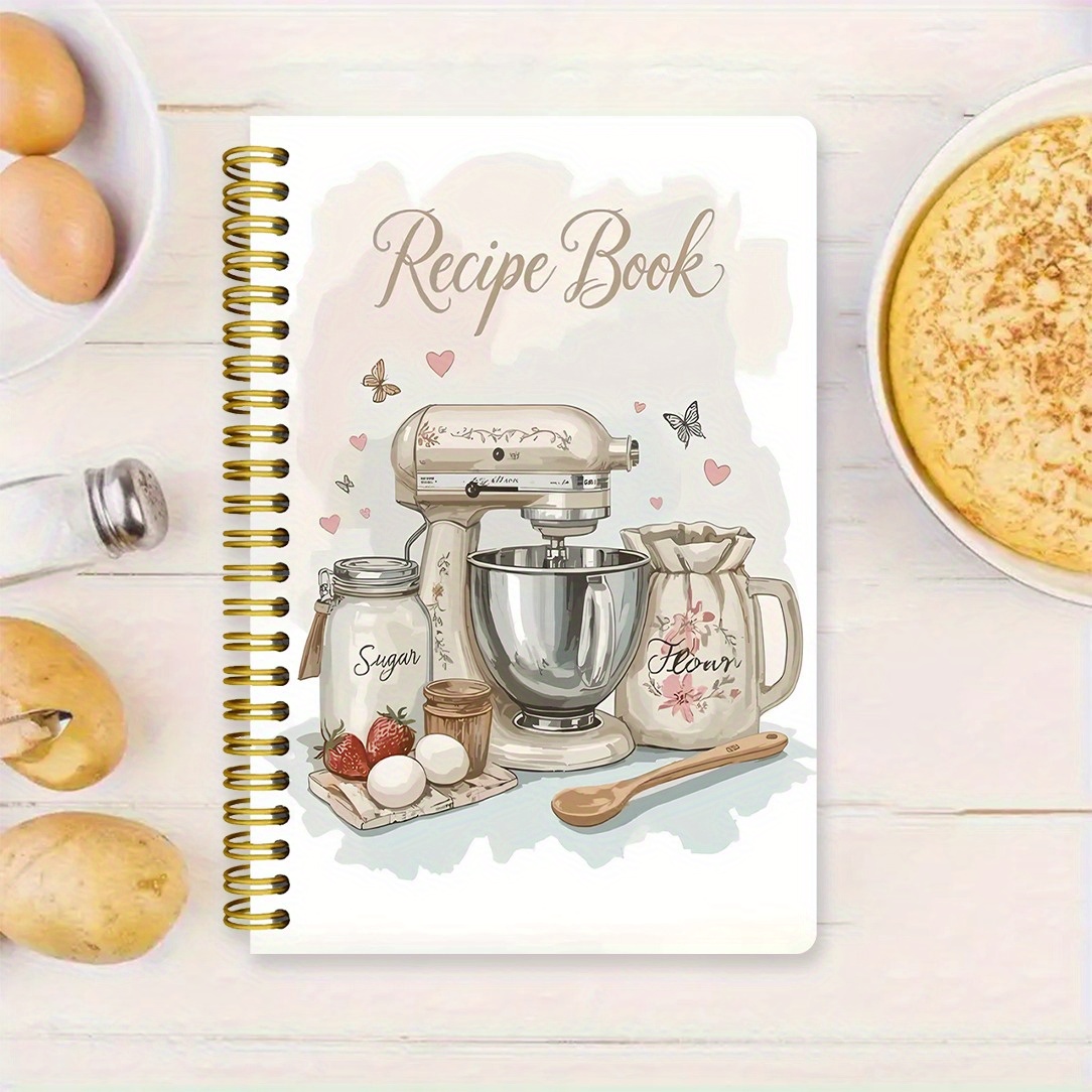 Een gedrukt omslagnotitieboekj - Meal Prep Book recensie en prijs