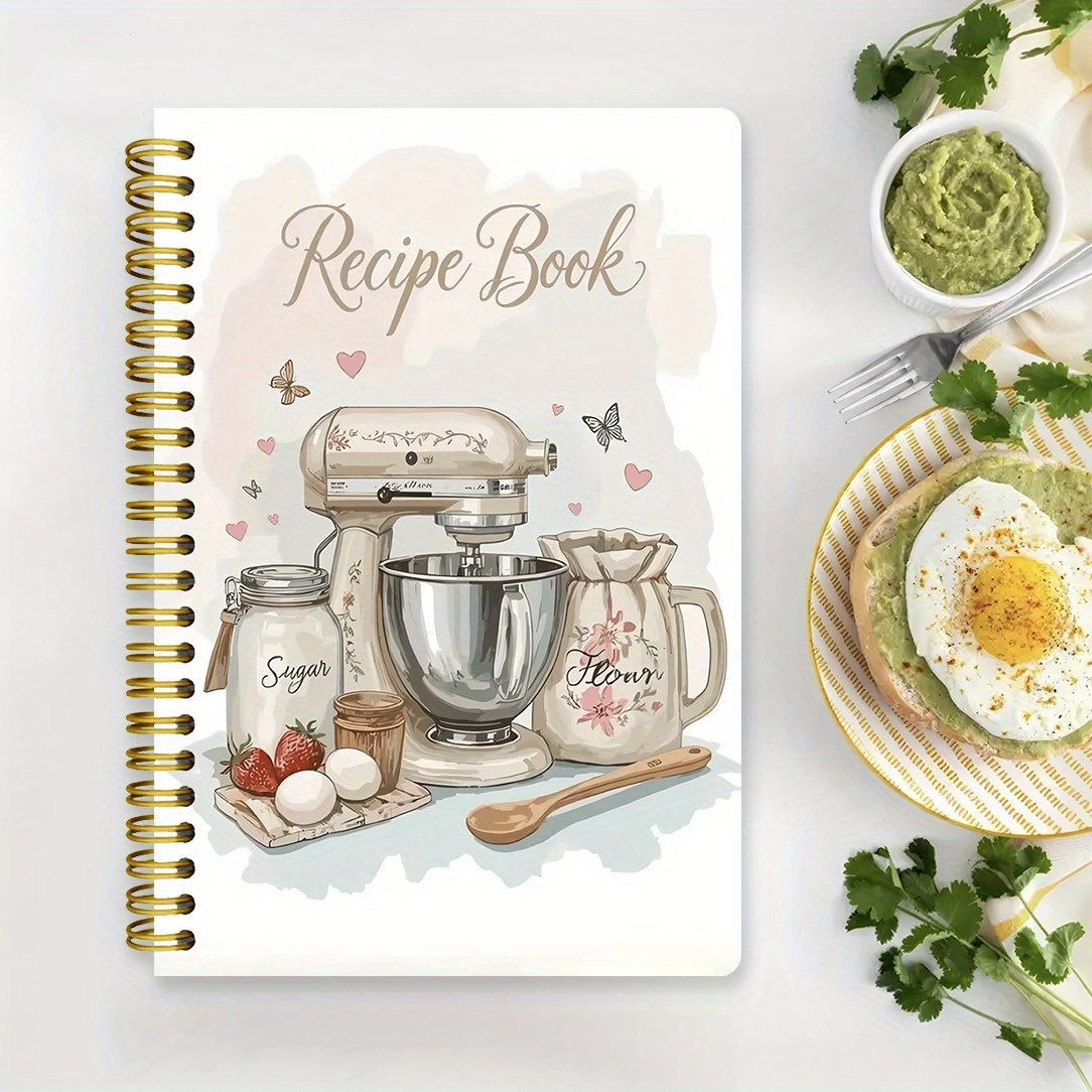 Een gedrukt omslagnotitieboekj - Meal Prep Book recensie en prijs