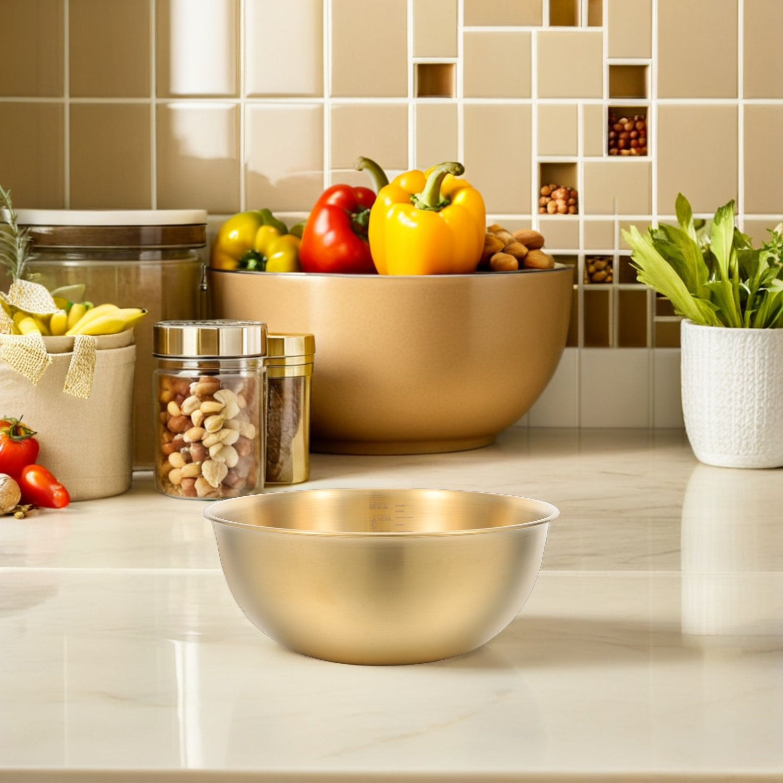 2100 ml roestvrijstalen mengko - Meal Prep Usa recensie en prijs