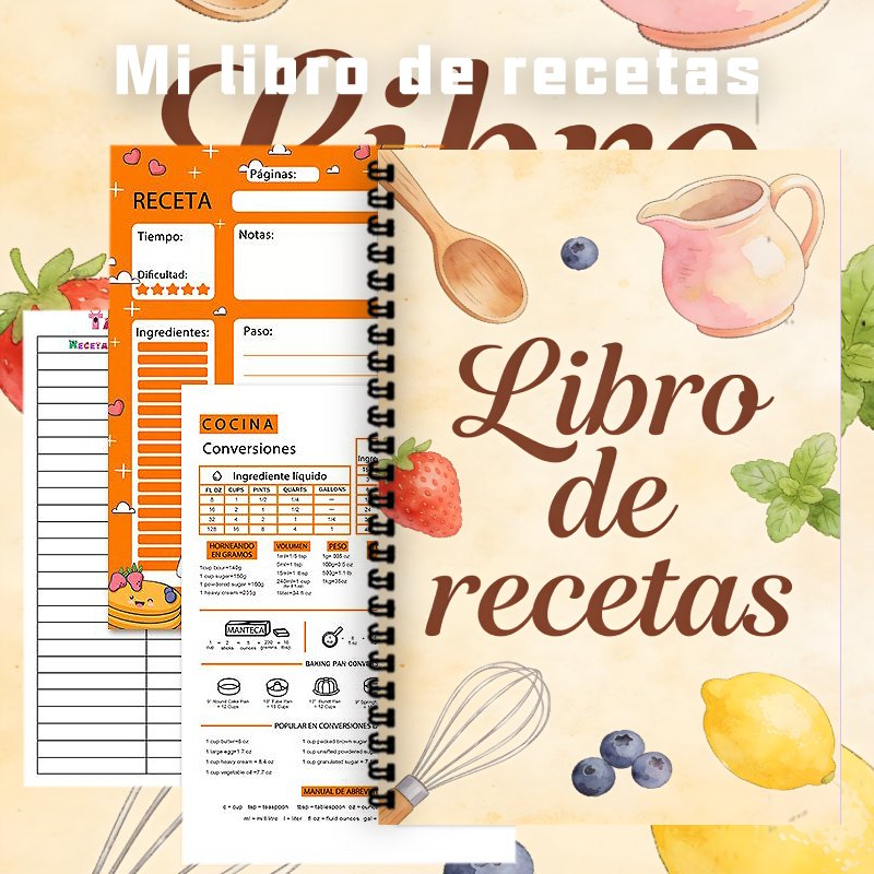 A5 Papieren Spaans receptenboe - Meal Prep Book recensie en prijs