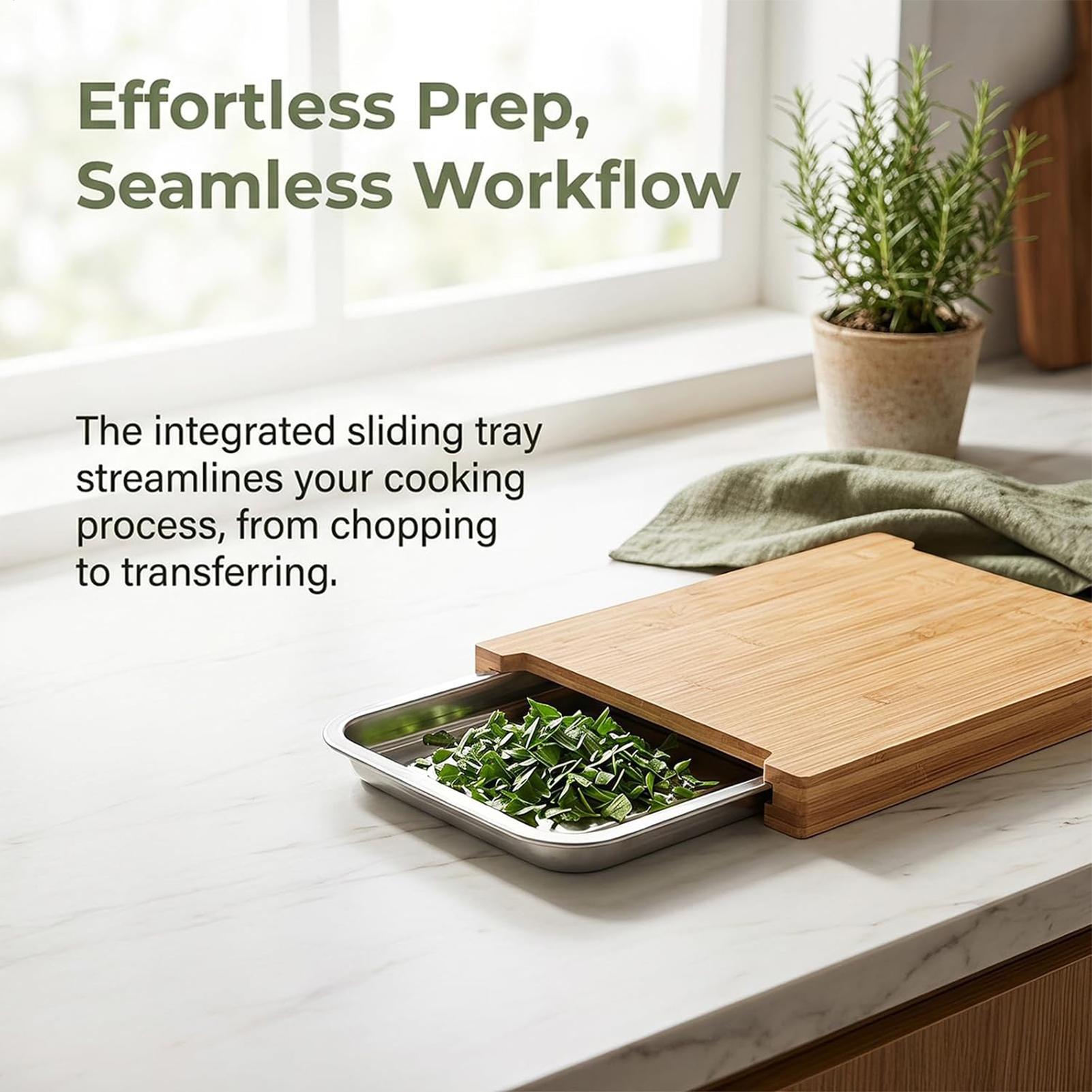 Houten snijplank, antislip, vo - Meal Prep Usa recensie en prijs