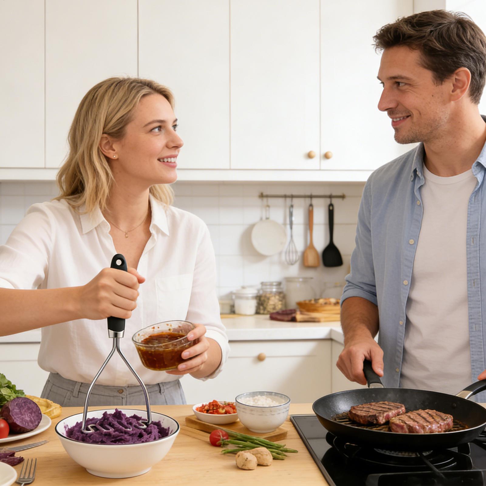 Aardappelpuree-stamper Keukenb - Meal Prep Potatoes recensie en prijs