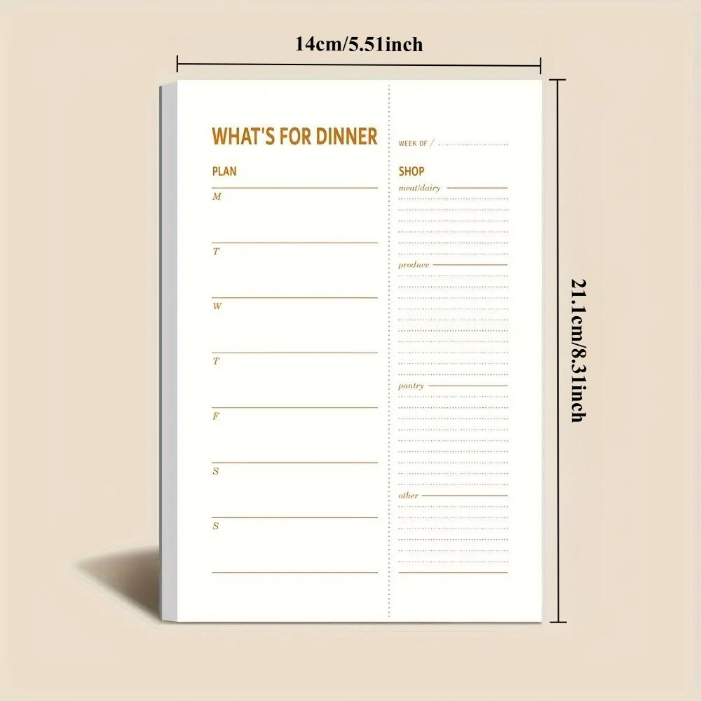 1pc dagelijks dieetplan notiti - Meal Prep Book recensie en prijs