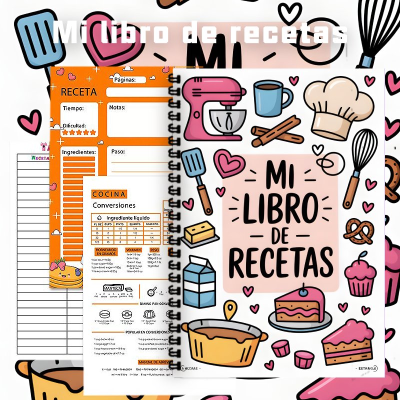 A5 Spaans receptenboek met spi - Meal Prep Book recensie en prijs